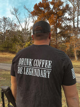 Load image into Gallery viewer, Men's Crewneck - Heather Black w/ White Logo