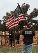 Load image into Gallery viewer, Men's Crewneck - Heather Black w/ White Logo
