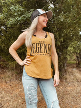 Load image into Gallery viewer, Women’s Tank – Antique Gold w/ Black Logo