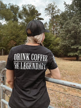 Load image into Gallery viewer, Women’s V-Neck - Heather Black w/ White Logo