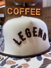 Load image into Gallery viewer, LEGEND Trucker Hat (Cream and Brown Camo)
